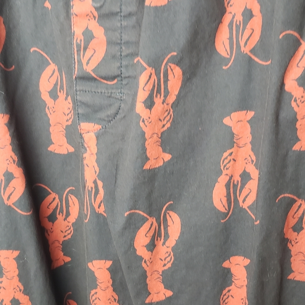 Gap Lobster Print Pajama Pants Large - Picture 5 of 6
